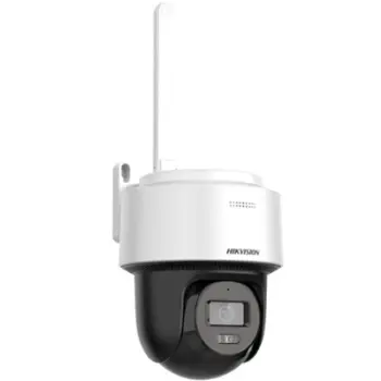Kamerë 4G Hikvision DS-2DE2C400MWG-4G Mini PT, 4 Mpx, audio dy-drejtimëshe, e bardhë