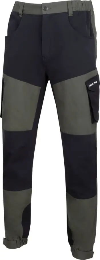 Pantallona pune Lahti Pro Stretch L40538, elastike 4 way stretch, të gjelbra, M