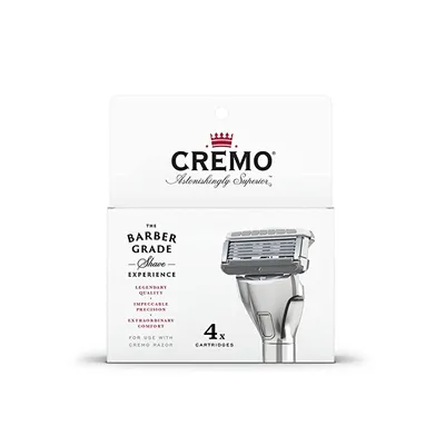 Kokë zëvendësuese për brisk Cremo The Barber Grade, 4 copë - 1