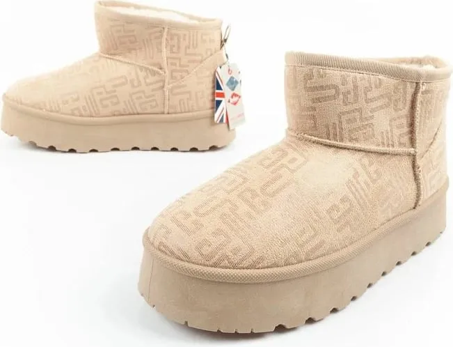 Çizme dimri për femra Lee Cooper, bezhë - 8