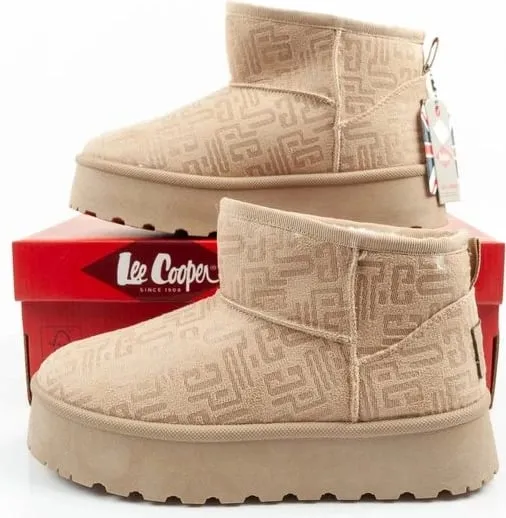 Çizme dimri për femra Lee Cooper, bezhë - 10