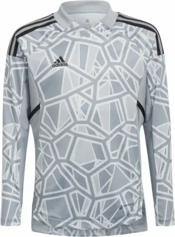 Fanellë portieri për fëmijë adidas, gri