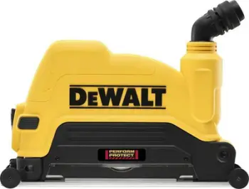 Mburojë prerjeje betoni Dewalt DWE46229-XJ, 230 mm, dalje për fshesë industriale, e verdhë