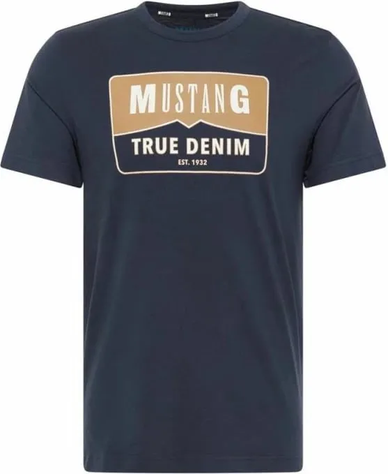 Maicë Mustang për meshkuj, blu e errët - 1