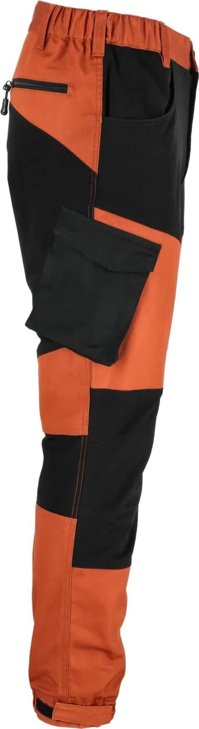 Pantallona pune Lahti Pro Work Trousers Stretch Line, madhësia 2XL, material elastik - 2