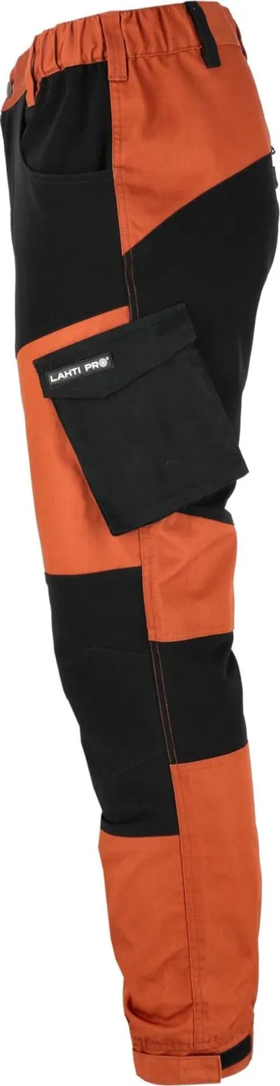 Pantallona pune Lahti Pro Work Trousers Stretch Line, madhësia 2XL, material elastik - 3