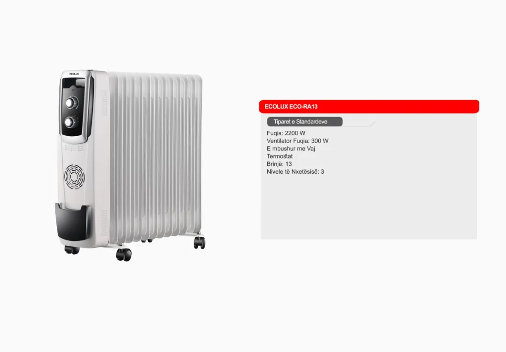 Radiator 13 Brinjë Ecolux – ECO RA13 - 2