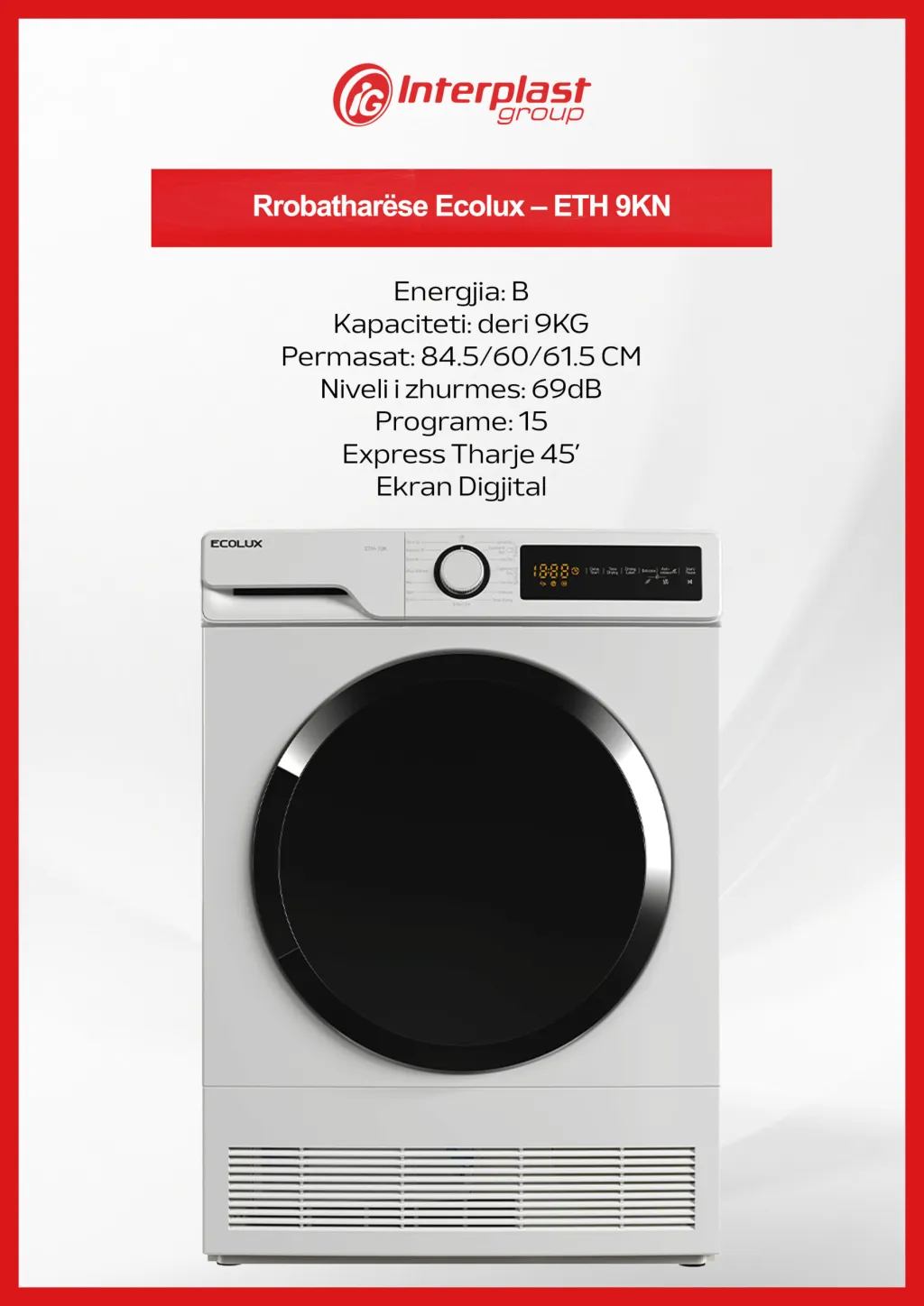 Rrobatharëse 9KG Ecolux – ETH 9KN - 2