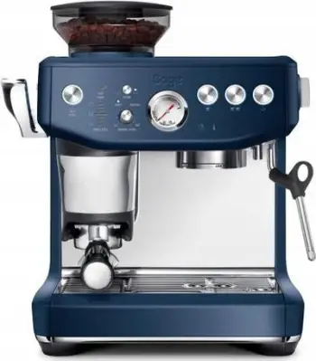 Makina kafeje Sage Barista Express Impress SES876DBL, 15 bar, me mulli të integruar, blu
