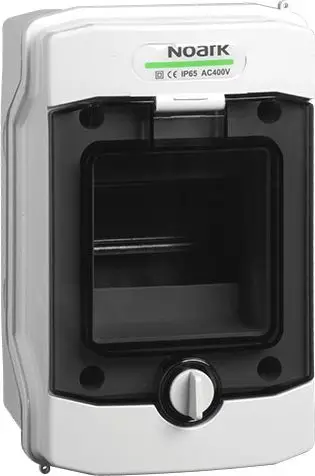 Kuti shpërndarëse Noark Surface-mounted Phs 4T 1x4M, IP65, e bardhë