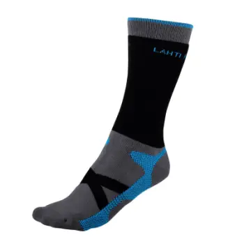 Çorape pune Lahti Pro L3090443, madhësia 43-46, gri blu