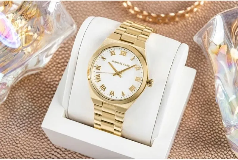 Orë dore për femra Michael Kors, e artë - 5