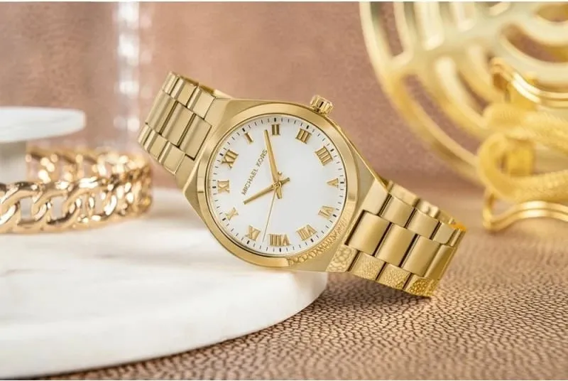 Orë dore për femra Michael Kors, e artë - 6