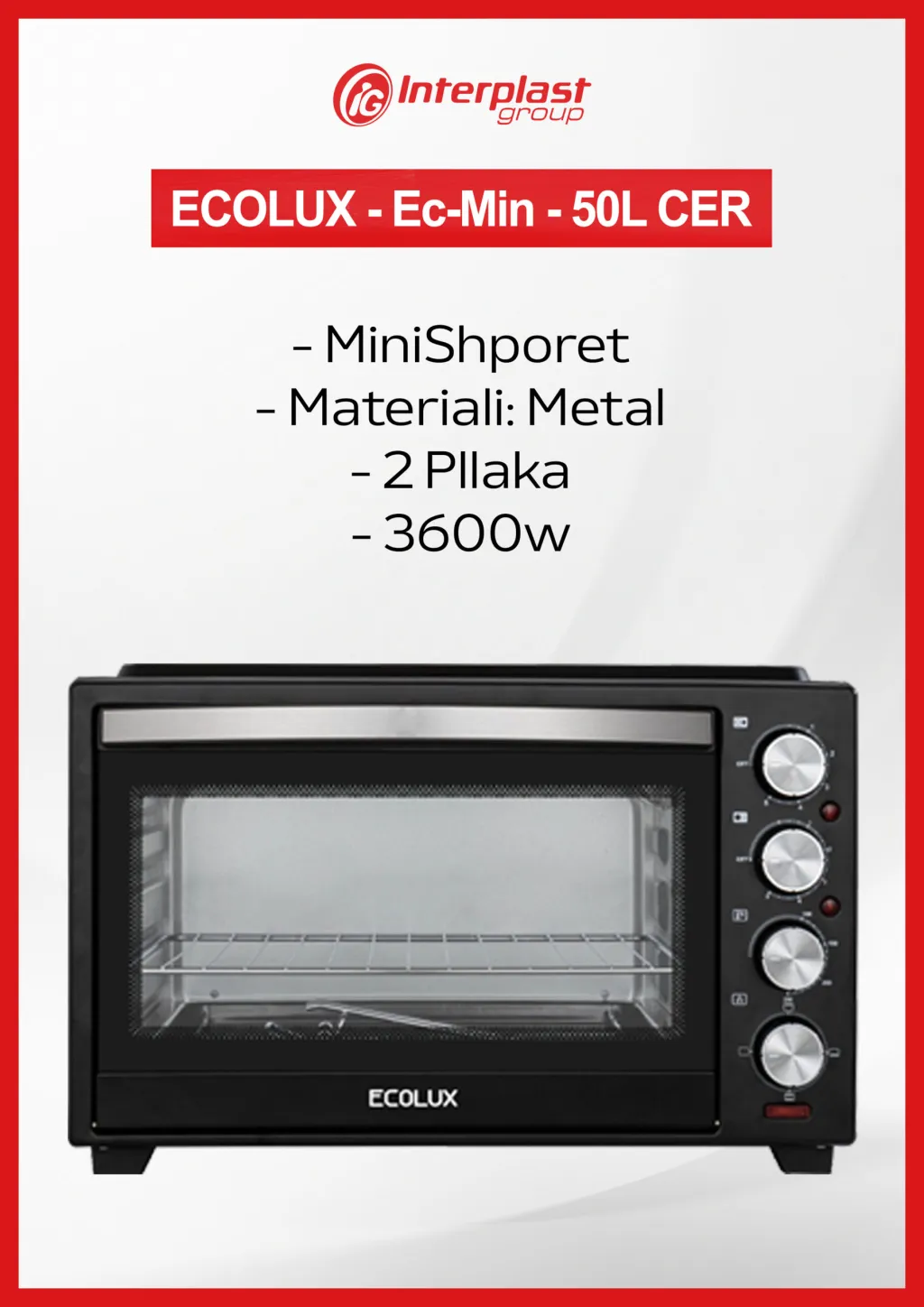 Minishporet Ecolux 50L – EC MIN 50L CER - 2