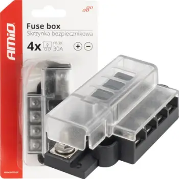 Kuti siguresash AMiO 03835, 4 dalje, 12V 24V, deri 100A