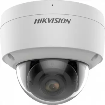 Kamerë dome Hikvision DS-2CD2147G2-LSU, 4MP, ColorVu, e bardhë