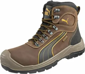 Këpucë për meshkuj Puma Sierra Nevada MID, ngjyrë kafe e errët