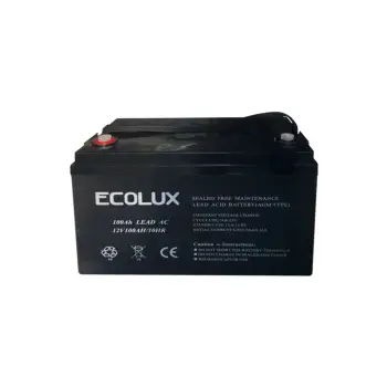 Bateri Ecolux – 100Ah LEAD AC