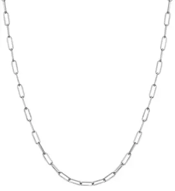 Qafore për femra Hot Diamonds CH128, 45cm, e argjendtë