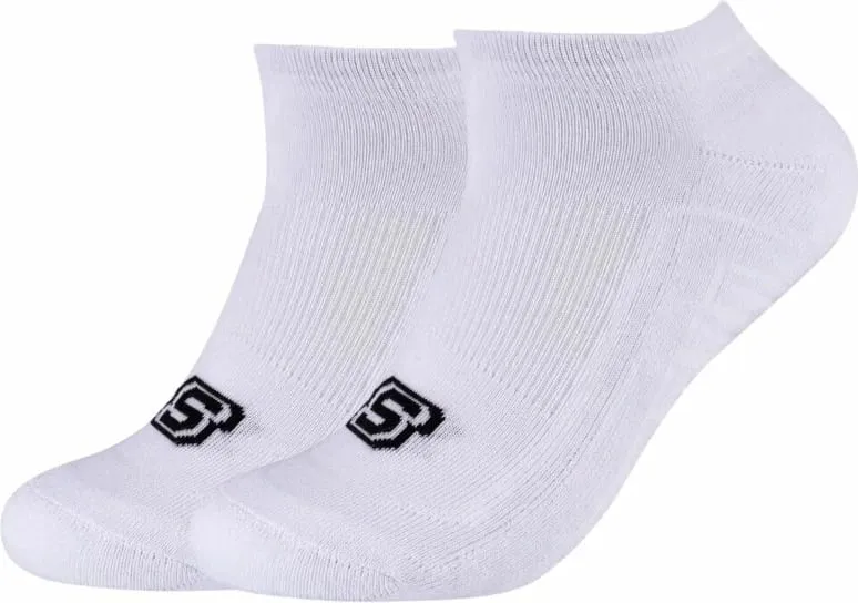 Çorape sportive Skechers, të bardha - 1