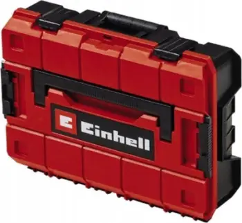 Kuti sistemike Einhell E-Case S-F, me shkumë rrjete, rezistente ndaj spërkatjes, e kuqe