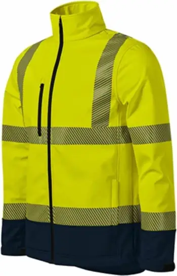 Jakne për meshkuj Rimeck, modeli HV Drop M MLI-5V397, e verdhë fluoreshente