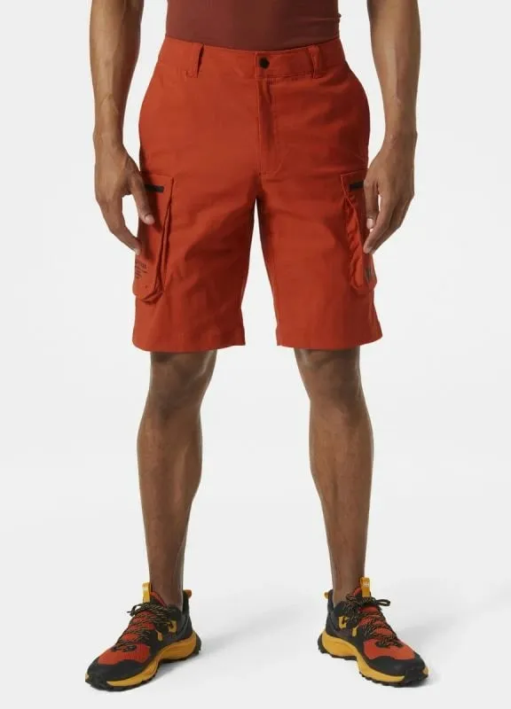 Pantallona shorce për meshkuj Helly Hansen, të kuqe - 4
