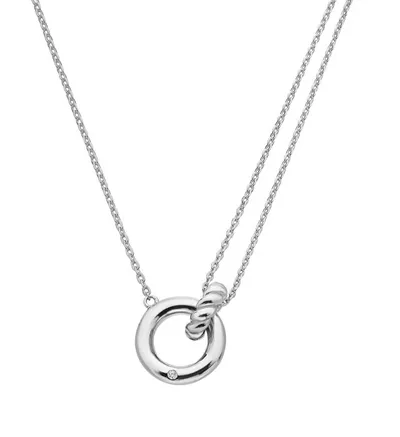 Qafore për femra Hot Diamonds Willow DN210, e argjendtë - 1