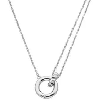 Qafore për femra Hot Diamonds Willow DN210, e argjendtë