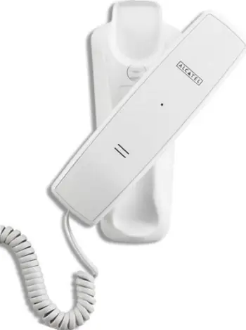 Telefon fiks Atlinks Temporis 10, analog, me montim në mur, i bardhë