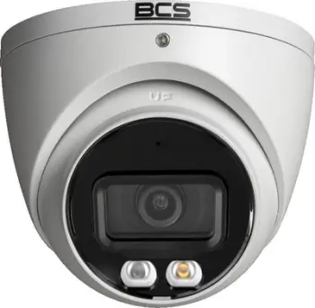 Kamerë dome IP BCS Line BCS-L-EIP14FCR3L3-Ai1, 4Mpx, IR 30m, e bardhë
