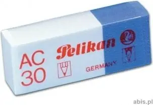 Shkumës Pelikan AC 30, për laps dhe bojë, paketim 30 copë, i bardhë dhe blu