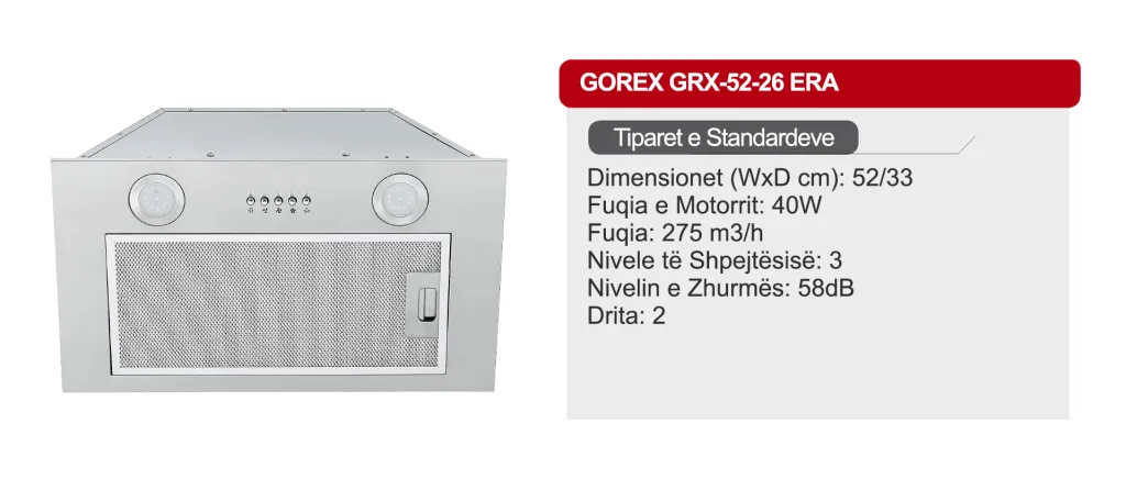 Aspirator Gorex – GRX52/26 ERA - 2