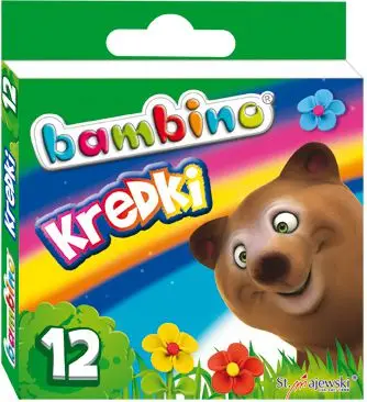 Shkumësa me ngjyra Bambino, 12 ngjyra