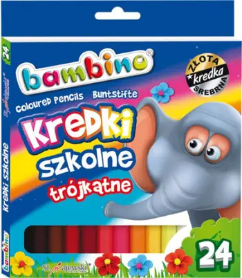 Shkumësa St. Majewski BAMBINO, 24 ngjyra