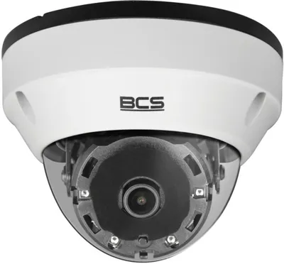 Kamerë dome IP BCS Ultra BCS-U-DIP35FSR3, 5Mpx, IR 30m, e bardhë - 1
