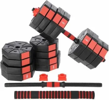 Set pesha trajnimi HMS unisex, të kuqe/zeza