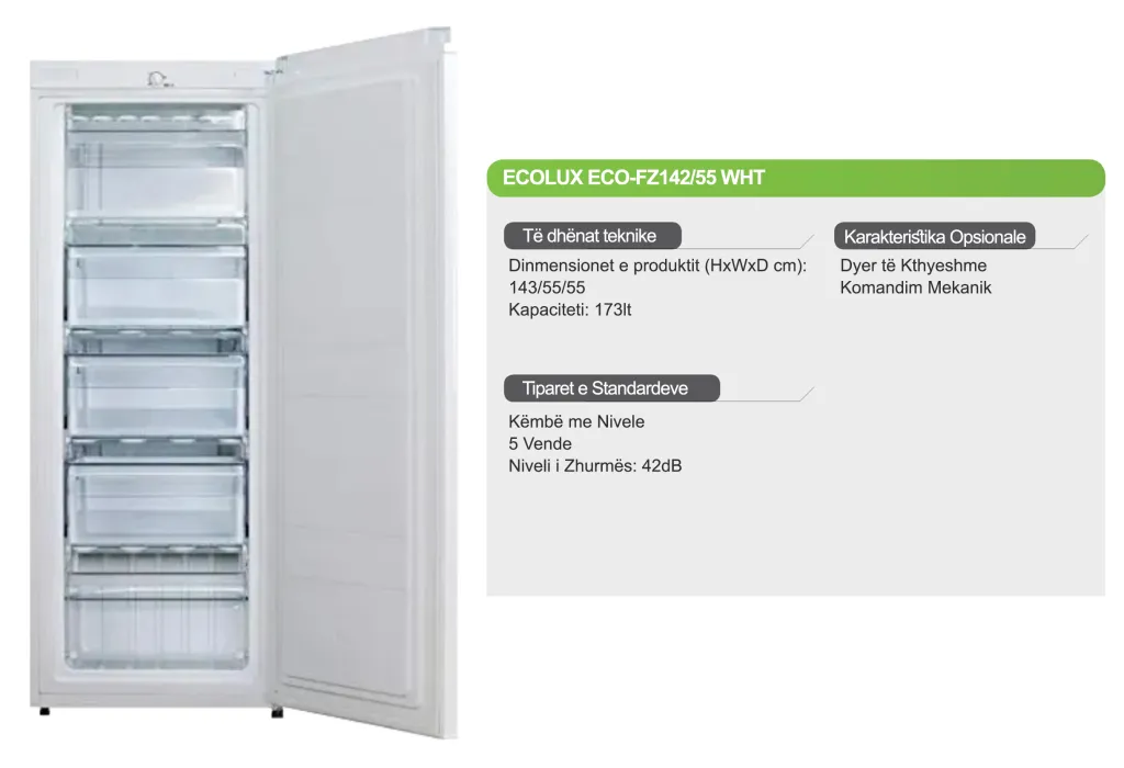 Friz Ecolux – FZ142/55 WHT - 2