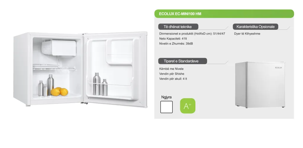 Minibar Ecolux – EC MINI 100HM - 2