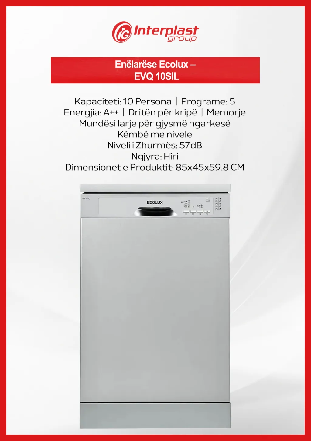 Enëlarëse Ecolux 45cm – EVQ 10SIL - 2