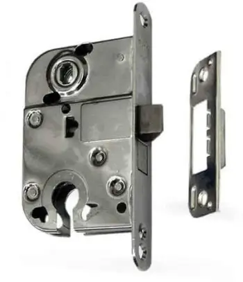 Bravë dere Abloy 2018, krom, për dyer të brendshme dhe të jashtme