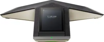Telefon konferencash VoIP, HP Poly Trio C60 NR (830A1AA), ekran me prekje, mbështetje platformash bashkëpunimi, i zi
