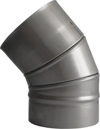 Bërryl oxhaku Wade 115150000, 45°, metalik