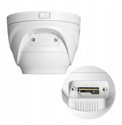 Kamerë dome IP BCS VIEW BCS-V-EIP44VSR3, 4MP, lente 2.8–12mm, e bardhë - 2