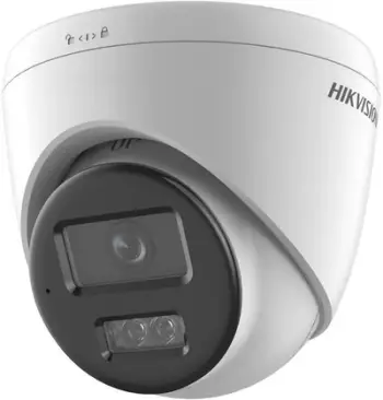 Kamerë dome IP Hikvision DS-2CD1343G2-LIUF 2.8mm, 4MP 2K, Smart Hybrid Light, e bardhë