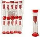 Set rërëmatës Adar Hourglass, 3 minuta, 10 copë, shumëngjyrësh