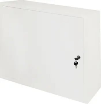 Kuti universale metalike Pulsar TUN-6 AWO656, 645×485×185mm, me çelës, e bardhë