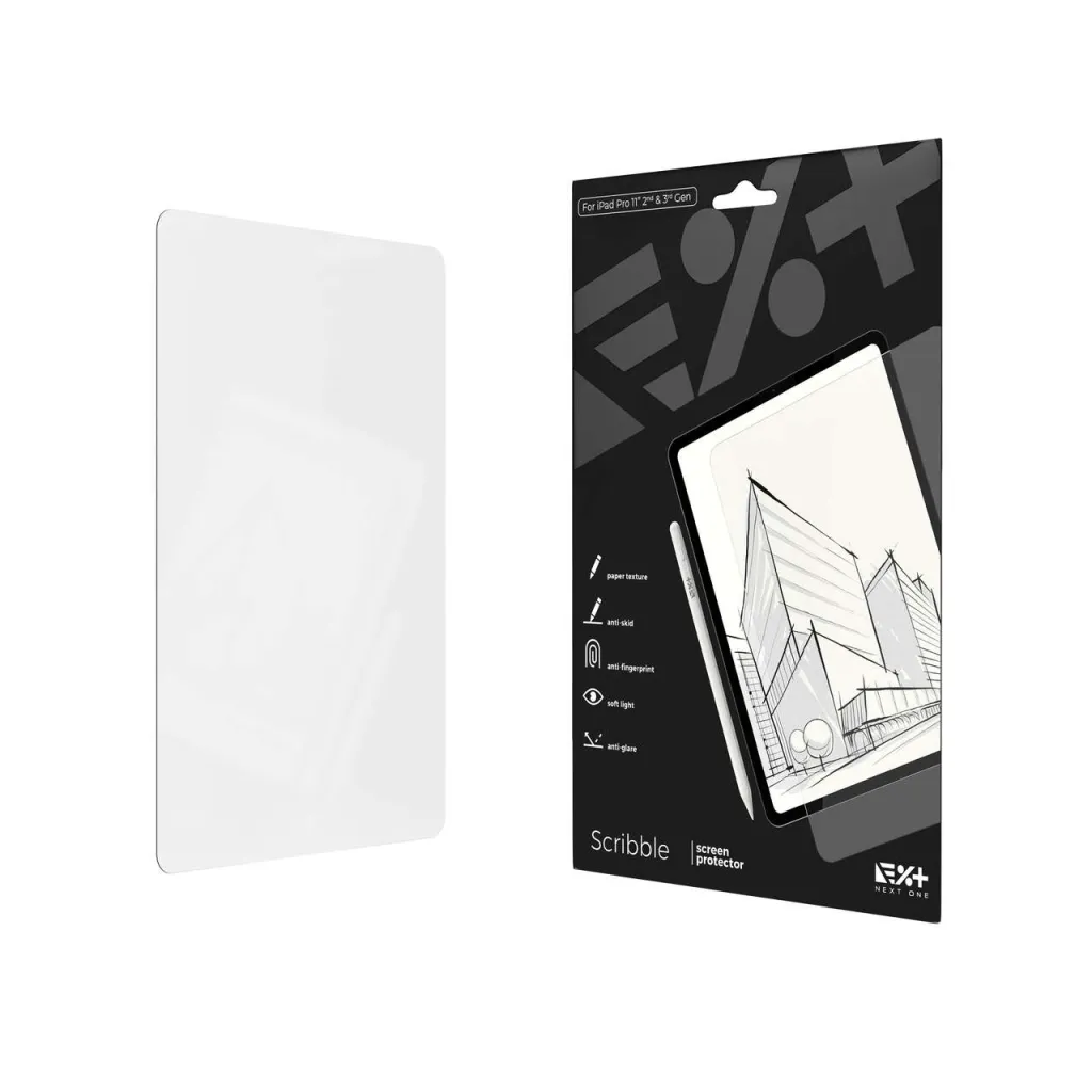 NEXT ONE Screen Protector PAPER TEXTURE for iPad Pro 11″ - 1