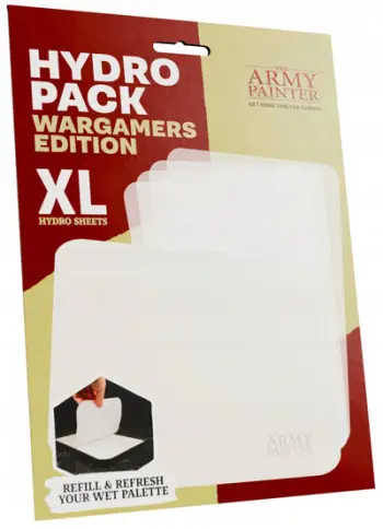 Set rimbushës për paletë të lagur The Army Painter Hydro Pack XL, 50 fletë Hydro, 2 shkumë Hydro
