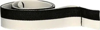 Rrip dekorativ Victoria Sport Ribbon, 20 mm, i bardhë dhe i zi